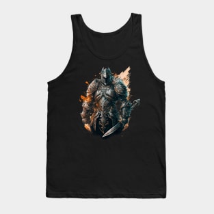 The Battle-worn Warrior Tank Top